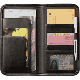 inside view of UltraHyde travel wallet