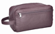 cafe leather mid size zippered shaving kit