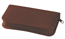 brown leather mini manicure set