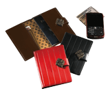 black brown and red textured leather vintage passport jackets